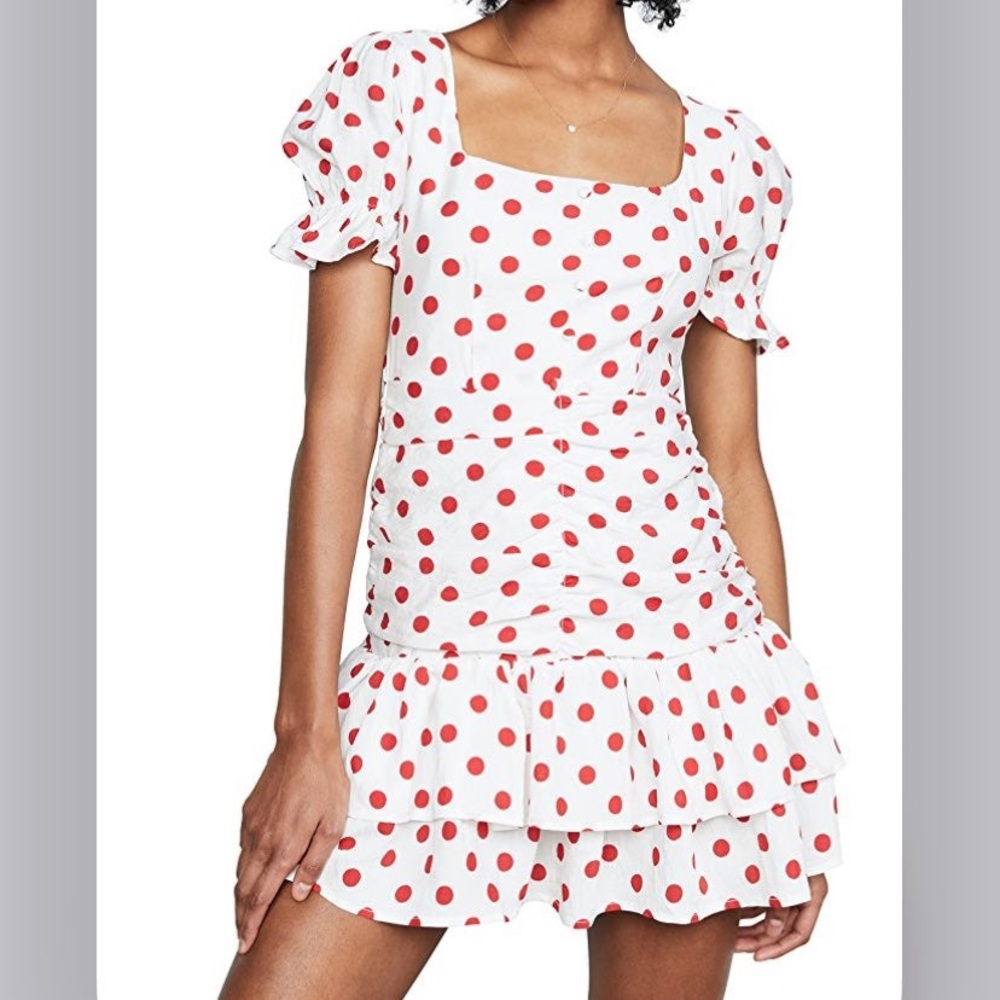 Endless Rose Women’s Red Polka Dot Dress